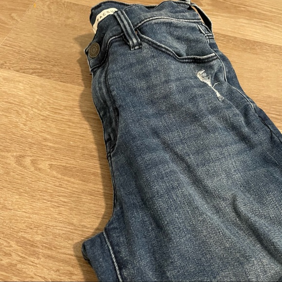 Pacsun high rise Jeggings blue size 23 - Picture 2 of 7